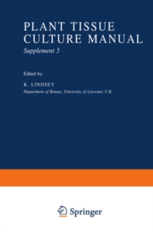 Plant Tissue Culture Manual - Supplement 5