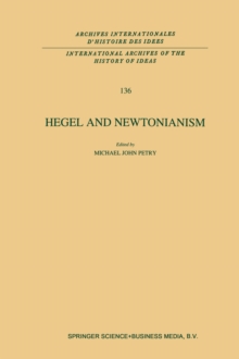 Hegel and Newtonianism