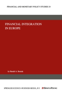 Financial Integration in Europe