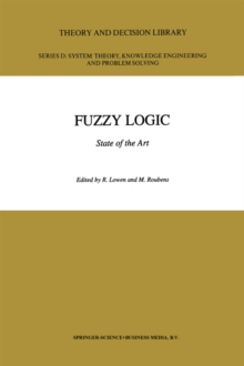 Fuzzy Logic : State of the Art