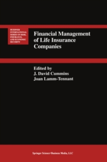 Financial Management of Life Insurance Companies