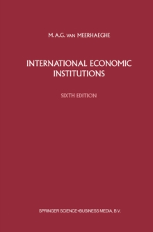 International Economic Institutions