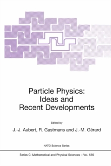 Particle Physics: Ideas and Recent Developments