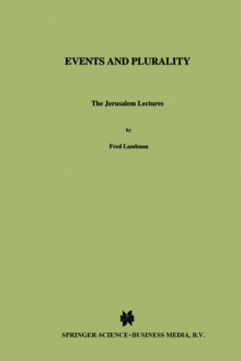 Events and Plurality : The Jerusalem Lectures