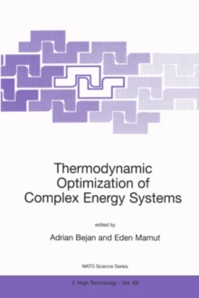 Thermodynamic Optimization of Complex Energy Systems