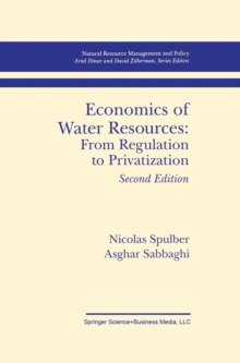 Economics of Water Resources: From Regulation to Privatization