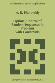 Optimal Control of Random Sequences in Problems with Constraints