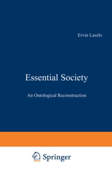 Essential Society : An Ontological Reconstruction