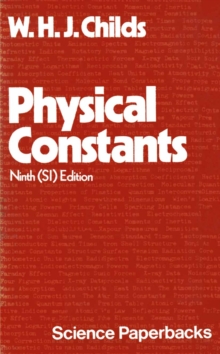 Physical Constants : Selected for Students