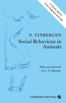 Social Behaviour in Animals : With Special Reference to Vertebrates