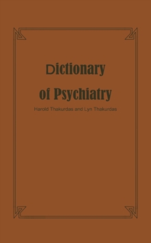 Dictionary of Psychiatry