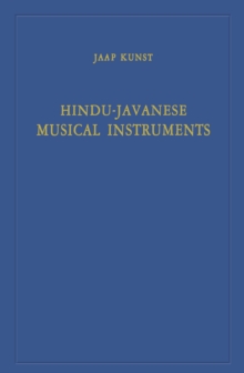 Hindu-Javanese Musical Instruments