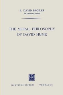 The Moral Philosophy of David Hume