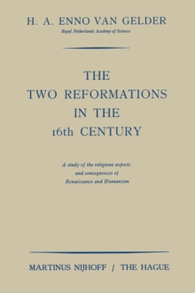 The two reformations in the 16th century