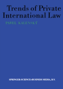 Trends of Private International Law