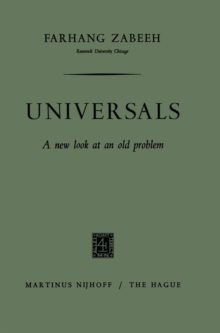 Universals : A New Look at an Old Problem