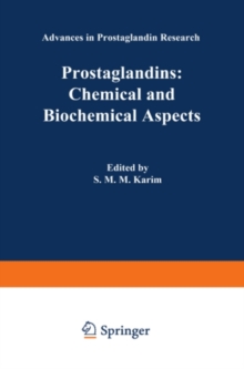 Prostaglandins: Chemical and Biochemical Aspects