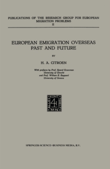 European Emigration Overseas Past and Future