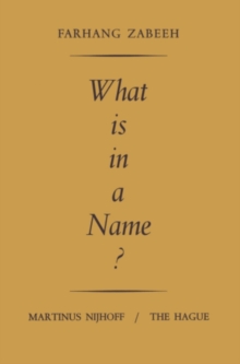 What is in a Name? : An Inquiry into the Semantics and Pragmatics of Proper Names