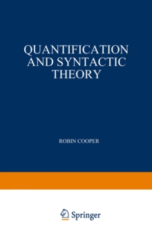 Quantification and Syntactic Theory