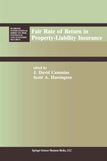 Fair Rate of Return in Property-Liability Insurance