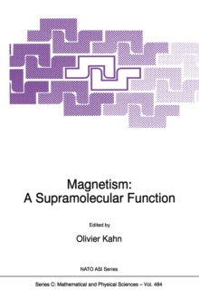 Magnetism: A Supramolecular Function