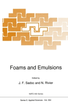 Foams and Emulsions