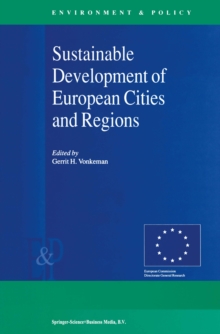 Sustainable Development of European Cities and Regions