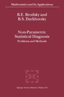 Non-Parametric Statistical Diagnosis : Problems and Methods