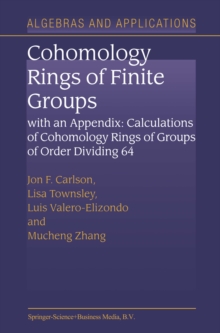 Cohomology Rings of Finite Groups : With an Appendix: Calculations of Cohomology Rings of Groups of Order Dividing 64