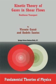 Kinetic Theory of Gases in Shear Flows : Nonlinear Transport