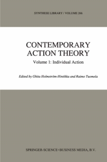 Contemporary Action Theory Volume 1: Individual Action