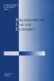 Bibliography of Law and Economics