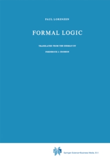 Formal Logic