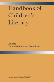 Handbook of Children's Literacy