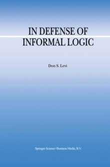 In Defense of Informal Logic