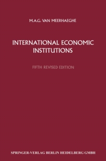 International Economic Institutions