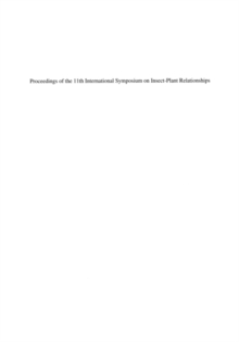 Proceedings of the 11th International Symposium on Insect-Plant Relationships