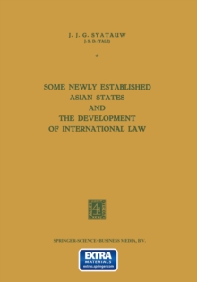 Some Newly Established Asian States and the Development of International Law