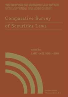 Comparative Survey of Securities Laws : A review of the securities and related laws of fourteen nations