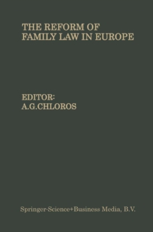 The Reform of Family Law in Europe : The Equality of the Spouses-Divorce-Illegitimate children