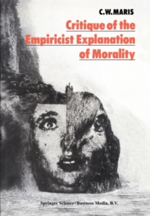 Critique of the Empiricist Explanation of Morality : Is there a Natural Equivalent of Categorical Morality?