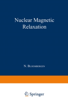 Nuclear Magnetic Relaxation