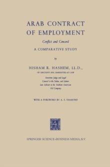 Arab Contract of Employment : Conflict and Concord