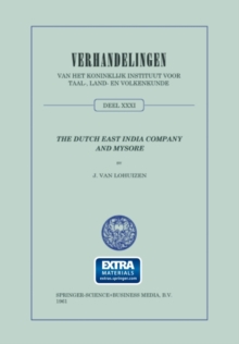 The Dutch East India Company and Mysore, 1762-1790