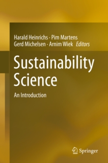 Sustainability Science : An Introduction