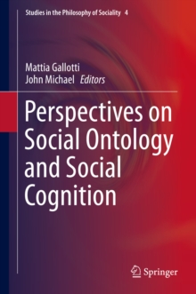 Perspectives on Social Ontology and Social Cognition