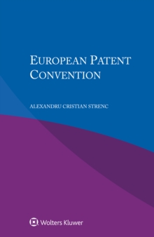 European Patent Convention : European Patent Convention