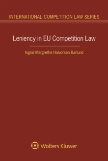 Leniency in EU Competition Law