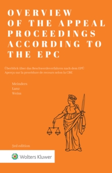 Overview of the Appeal Proceedings according to the EPC